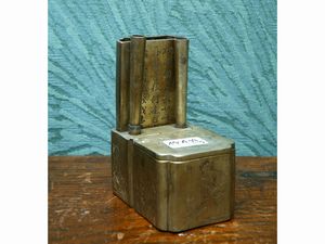 Due calamai in metallo argentato  - Asta House Sale: La casa fiorentina di un collezionista - Associazione Nazionale - Case d'Asta italiane