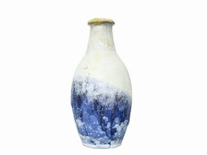 ,Marcello Fantoni - Vaso a fiasca in ceramica invetriata, 1955