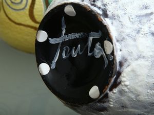 ,Marcello Fantoni : Vaso in ceramica invetriata  - Asta House Sale: La casa fiorentina di un collezionista - Associazione Nazionale - Case d'Asta italiane