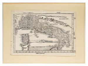 ,Martin Waldseemuller - Tabula moderna italie