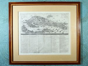 ,Henrie Chatelain - Carte du Plan de Venise