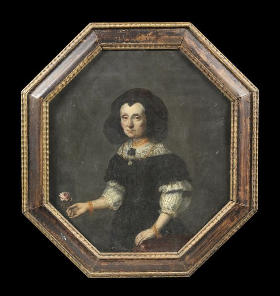 NETSCHER THEODORUS (1661 - 1732) : Coppia di dipinti raffiguranti ritratto di gentiluomo e ritratto di gentildonna  - Asta Asta 367 | ARTE ANTICA E DEL XIX SECOLO Virtuale - Associazione Nazionale - Case d'Asta italiane