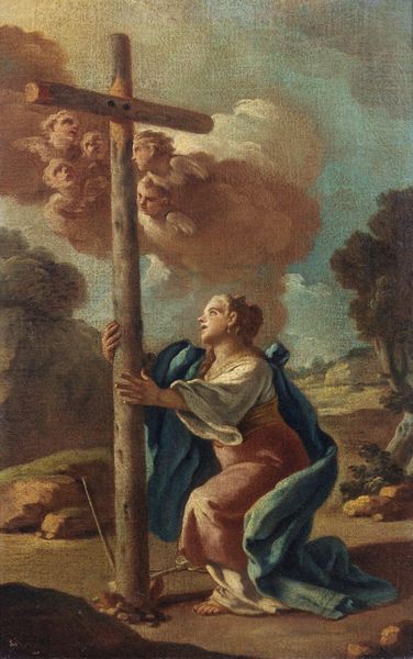 ARTISTA NAPOLETANO DEL XVIII SECOLO : Sant'Elena  - Asta Asta 367 | ARTE ANTICA E DEL XIX SECOLO Virtuale - Associazione Nazionale - Case d'Asta italiane