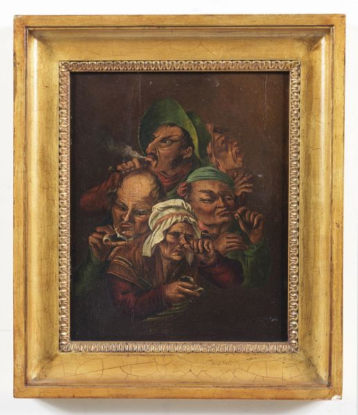 ARTISTA FRANCESE DEL XIX SECOLO : Fumatori di pipa.  - Asta Asta 367 | ARTE ANTICA E DEL XIX SECOLO Virtuale - Associazione Nazionale - Case d'Asta italiane