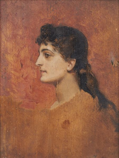 ARTISTA FRANCESE DEL XIX SECOLO : Profilo di donna  - Asta Asta 367 | ARTE ANTICA E DEL XIX SECOLO Virtuale - Associazione Nazionale - Case d'Asta italiane
