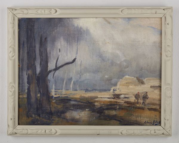 GILLOT EUGENE LOUIS (1867 - 1925) : Paesaggio con personaggi  - Asta Asta 367 | ARTE ANTICA E DEL XIX SECOLO Virtuale - Associazione Nazionale - Case d'Asta italiane