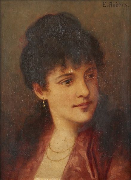 ANDERS ERNST (1845 - 1911) : Ritratto di donna  - Asta Asta 367 | ARTE ANTICA E DEL XIX SECOLO Virtuale - Associazione Nazionale - Case d'Asta italiane