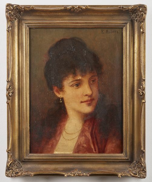 ANDERS ERNST (1845 - 1911) : Ritratto di donna  - Asta Asta 367 | ARTE ANTICA E DEL XIX SECOLO Virtuale - Associazione Nazionale - Case d'Asta italiane