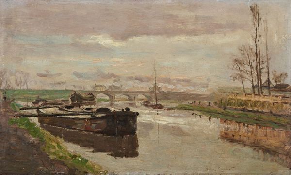 COGNIET MARCEL (1857 - 1914) : Il fiume  - Asta Asta 367 | ARTE ANTICA E DEL XIX SECOLO Virtuale - Associazione Nazionale - Case d'Asta italiane