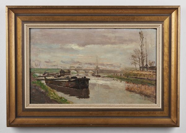 COGNIET MARCEL (1857 - 1914) : Il fiume  - Asta Asta 367 | ARTE ANTICA E DEL XIX SECOLO Virtuale - Associazione Nazionale - Case d'Asta italiane