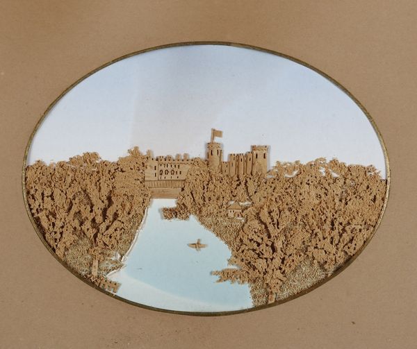 ARTISTA DEL XIX SECOLO : Coppia di fregi in sughero con paesaggi dipinti in policromia  - Asta Asta 367 | ARTE ANTICA E DEL XIX SECOLO Virtuale - Associazione Nazionale - Case d'Asta italiane