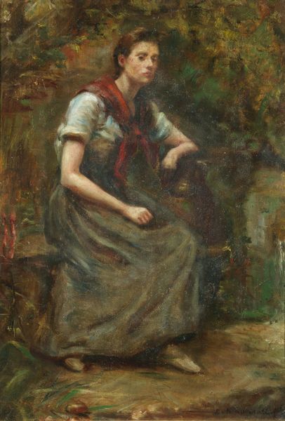 MOSCATELLI ERALDO (XX SECOLO) : Ritratto di popolana  - Asta Asta 367 | ARTE ANTICA E DEL XIX SECOLO Virtuale - Associazione Nazionale - Case d'Asta italiane