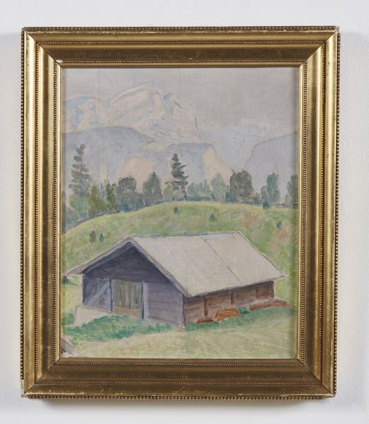 FARINA GUIDO (1896 - 1957) : Paesaggio montano con baita  - Asta Asta 367 | ARTE ANTICA E DEL XIX SECOLO Virtuale - Associazione Nazionale - Case d'Asta italiane