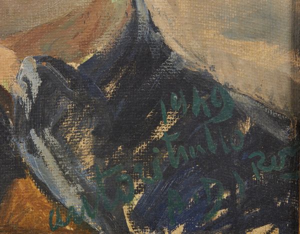 FARINA GUIDO (1896 - 1957) : Autoritratto  - Asta Asta 367 | ARTE ANTICA E DEL XIX SECOLO Virtuale - Associazione Nazionale - Case d'Asta italiane