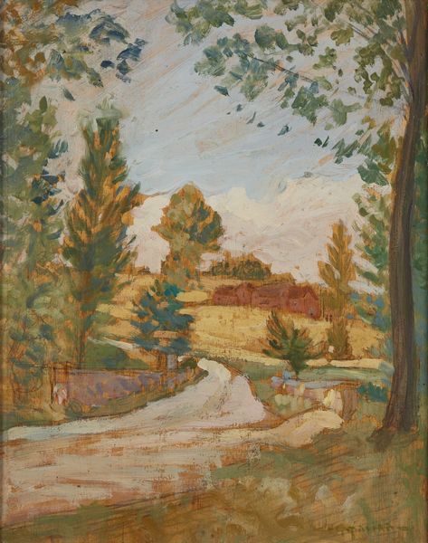 FARINA GUIDO (1896 - 1957) : Paesaggio fluviale con casa  - Asta Asta 367 | ARTE ANTICA E DEL XIX SECOLO Virtuale - Associazione Nazionale - Case d'Asta italiane