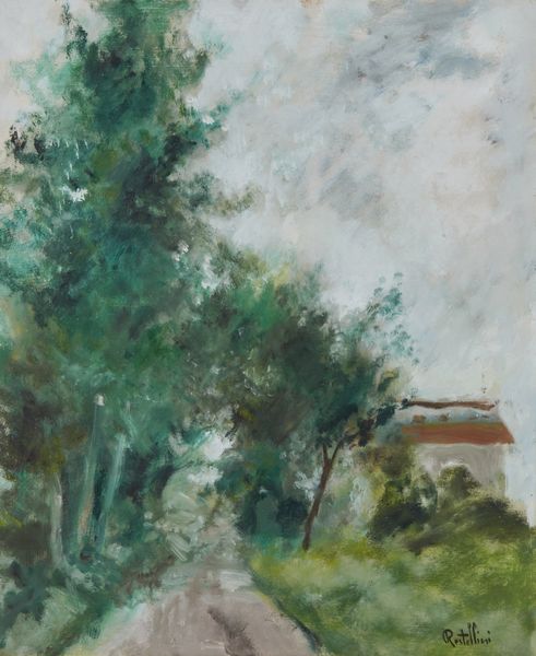 RESTELLINI GIAN PIETRO (1895 - 1978) : Sentiero  - Asta Asta 367 | ARTE ANTICA E DEL XIX SECOLO Virtuale - Associazione Nazionale - Case d'Asta italiane
