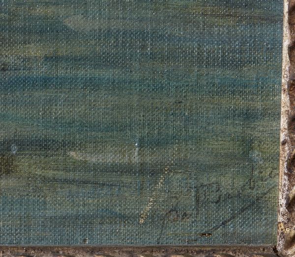 ARTISTA DEL XX SECOLO : Marina con barche  - Asta Asta 367 | ARTE ANTICA E DEL XIX SECOLO Virtuale - Associazione Nazionale - Case d'Asta italiane