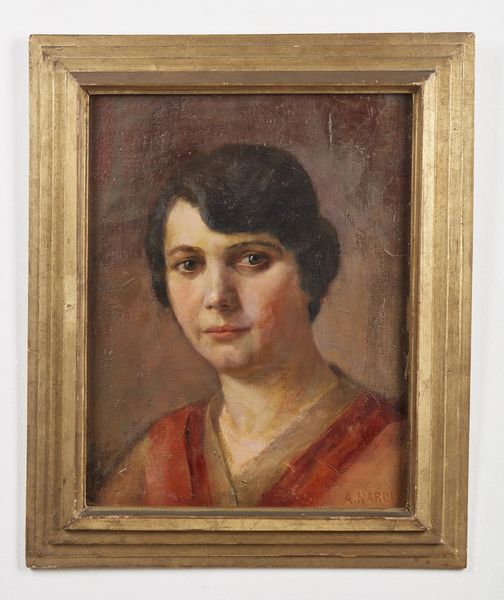 NARDI ANTONIO (1888 - 1965) : Ritratto femminile  - Asta Asta 367 | ARTE ANTICA E DEL XIX SECOLO Virtuale - Associazione Nazionale - Case d'Asta italiane