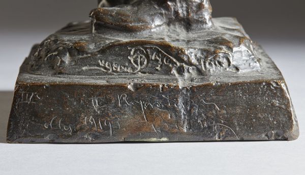 BAJONI EUGENIO (1880 - 1936) : Personaggio maschile  - Asta Asta 367 | ARTE ANTICA E DEL XIX SECOLO Virtuale - Associazione Nazionale - Case d'Asta italiane