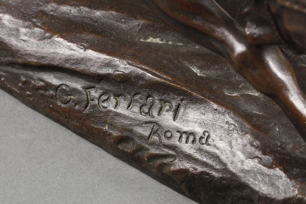 FERRARI GIUSEPPE (1840 - 1905) : Gruppo in bronzo raffigurante una biga romana  - Asta Asta 367 | ARTE ANTICA E DEL XIX SECOLO Virtuale - Associazione Nazionale - Case d'Asta italiane