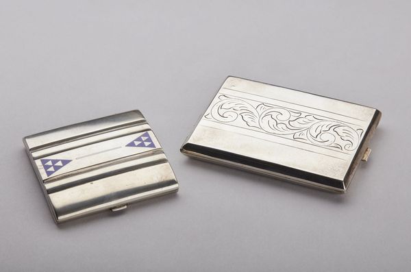 ARGENTIERE DEL XIX-XX SECOLO : Lotto composto da 8 contenitori e portasigarette in argento  - Asta Asta 367 | ARTE ANTICA E DEL XIX SECOLO Virtuale - Associazione Nazionale - Case d'Asta italiane