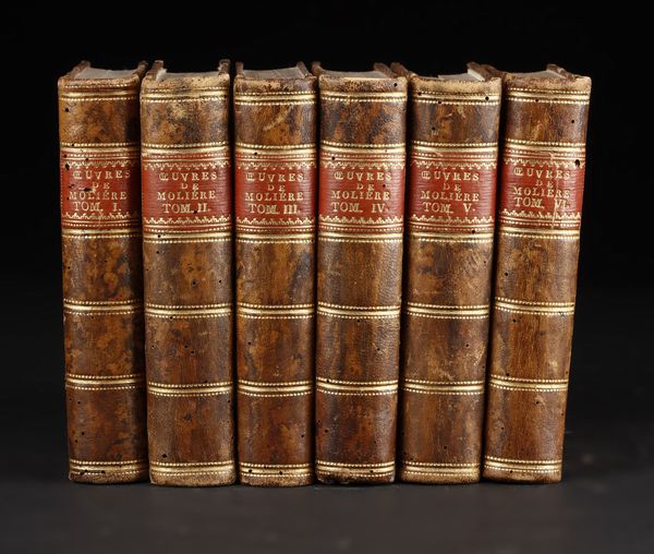 MANIFATTURA DEL XIX SECOLO : Oeuvres de J.B. Poquelin de Molire, tome sixime  - Asta Asta 367 | ARTE ANTICA E DEL XIX SECOLO Virtuale - Associazione Nazionale - Case d'Asta italiane
