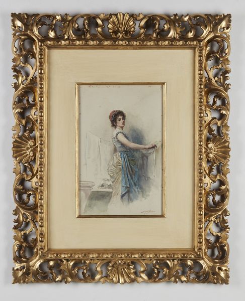 BELTRAME ACHILLE (1871 - 1945) : Lavandaia  - Asta Asta 367 | ARTE ANTICA E DEL XIX SECOLO Virtuale - Associazione Nazionale - Case d'Asta italiane