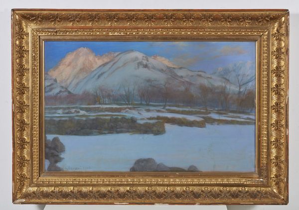 CRESSERI GAETANO (1870 - 1933) : Paesaggio innevato  - Asta Asta 367 | ARTE ANTICA E DEL XIX SECOLO Virtuale - Associazione Nazionale - Case d'Asta italiane