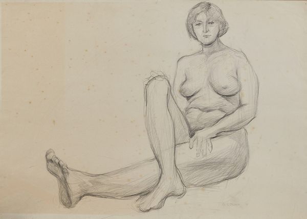 LORAIN GUSTAVE (1882 - 1965) : Nudo femminile  - Asta Asta 367 | ARTE ANTICA E DEL XIX SECOLO Virtuale - Associazione Nazionale - Case d'Asta italiane