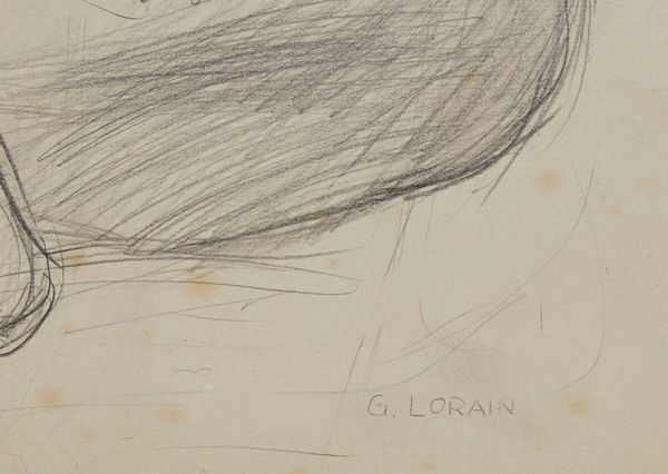 LORAIN GUSTAVE (1882 - 1965) : Nudo femminile  - Asta Asta 367 | ARTE ANTICA E DEL XIX SECOLO Virtuale - Associazione Nazionale - Case d'Asta italiane