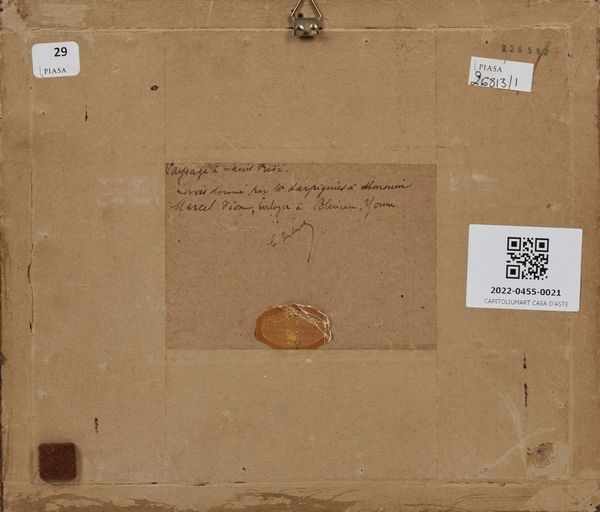 HARPIGNIES HENRI JOSEPH (1819 - 1916) : Paesaggio a Saint-Priv  - Asta Asta 367 | ARTE ANTICA E DEL XIX SECOLO Virtuale - Associazione Nazionale - Case d'Asta italiane