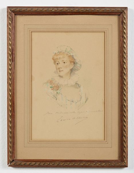 ABBEMA LOUISE (1858 - 1927) : Ritratto di donna  - Asta Asta 367 | ARTE ANTICA E DEL XIX SECOLO Virtuale - Associazione Nazionale - Case d'Asta italiane