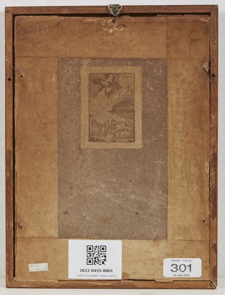 ABBEMA LOUISE (1858 - 1927) : Ritratto di donna  - Asta Asta 367 | ARTE ANTICA E DEL XIX SECOLO Virtuale - Associazione Nazionale - Case d'Asta italiane