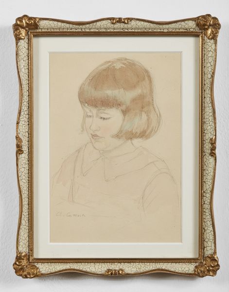 CAMOIN CHARLES (1879 - 1965) : Ritratto di fanciulla  - Asta Asta 367 | ARTE ANTICA E DEL XIX SECOLO Virtuale - Associazione Nazionale - Case d'Asta italiane