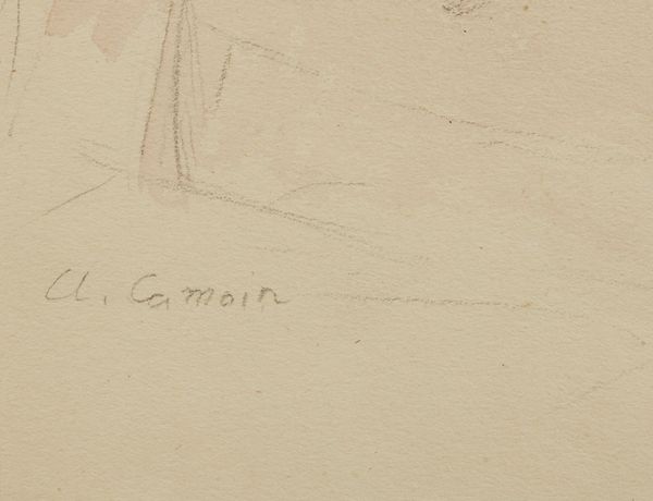 CAMOIN CHARLES (1879 - 1965) : Ritratto di fanciulla  - Asta Asta 367 | ARTE ANTICA E DEL XIX SECOLO Virtuale - Associazione Nazionale - Case d'Asta italiane
