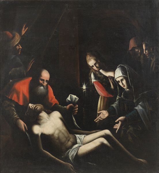 CAMBIASO LUCA (1527 - 1585) : Deposizione di Cristo  - Asta Asta 367 | ARTE ANTICA E DEL XIX SECOLO Virtuale - Associazione Nazionale - Case d'Asta italiane