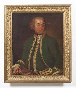 ARTISTA ITALIANO DEL XVIII SECOLO : Ritratto di nobiluomo  - Asta Asta 367 | ARTE ANTICA E DEL XIX SECOLO Virtuale - Associazione Nazionale - Case d'Asta italiane