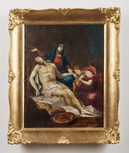 ARTISTA TEDESCO DEL XVIII SECOLO : Deposizione  - Asta Asta 367 | ARTE ANTICA E DEL XIX SECOLO Virtuale - Associazione Nazionale - Case d'Asta italiane