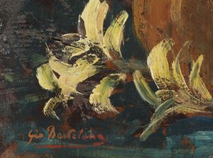 BARTOLENA GIOVANNI (1866 - 1942) : Natura morta con vaso di fiori  - Asta Asta 367 | ARTE ANTICA E DEL XIX SECOLO Virtuale - Associazione Nazionale - Case d'Asta italiane