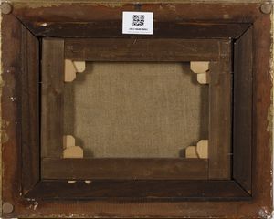 SIGNORINI TELEMACO (1835 - 1901) : Attribuito a. Paesaggio con personaggio  - Asta Asta 367 | ARTE ANTICA E DEL XIX SECOLO Virtuale - Associazione Nazionale - Case d'Asta italiane