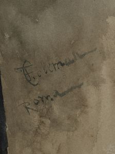 COLEMAN FRANCESCO (1851 - 1918) : Ritratto di popolana  - Asta Asta 367 | ARTE ANTICA E DEL XIX SECOLO Virtuale - Associazione Nazionale - Case d'Asta italiane