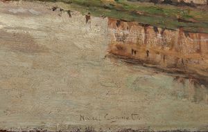 COGNIET MARCEL (1857 - 1914) : Il fiume  - Asta Asta 367 | ARTE ANTICA E DEL XIX SECOLO Virtuale - Associazione Nazionale - Case d'Asta italiane