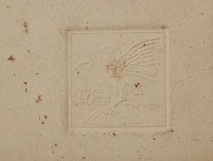 BONAZZA LUIGI (1877 - 1965) : Aeroplano in volo  - Asta Asta 367 | ARTE ANTICA E DEL XIX SECOLO Virtuale - Associazione Nazionale - Case d'Asta italiane