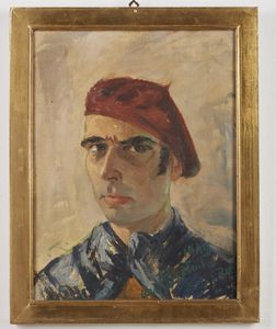 FARINA GUIDO (1896 - 1957) : Autoritratto  - Asta Asta 367 | ARTE ANTICA E DEL XIX SECOLO Virtuale - Associazione Nazionale - Case d'Asta italiane