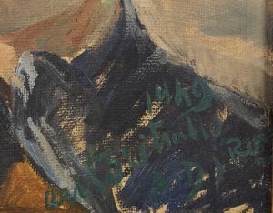 FARINA GUIDO (1896 - 1957) : Autoritratto  - Asta Asta 367 | ARTE ANTICA E DEL XIX SECOLO Virtuale - Associazione Nazionale - Case d'Asta italiane