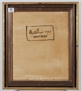 RESTELLINI GIAN PIETRO (1895 - 1978) : Sentiero  - Asta Asta 367 | ARTE ANTICA E DEL XIX SECOLO Virtuale - Associazione Nazionale - Case d'Asta italiane