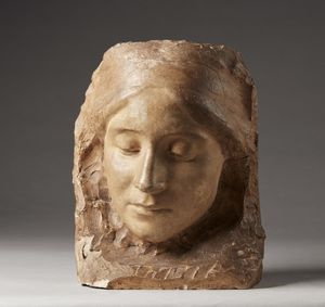 CIAMPI ALIMONDO (1876 - 1939) - Volto femminile