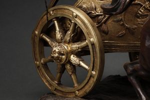 FERRARI GIUSEPPE (1840 - 1905) : Gruppo in bronzo raffigurante una biga romana  - Asta Asta 367 | ARTE ANTICA E DEL XIX SECOLO Virtuale - Associazione Nazionale - Case d'Asta italiane