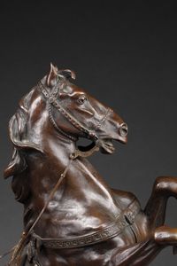 FERRARI GIUSEPPE (1840 - 1905) : Gruppo in bronzo raffigurante una biga romana  - Asta Asta 367 | ARTE ANTICA E DEL XIX SECOLO Virtuale - Associazione Nazionale - Case d'Asta italiane