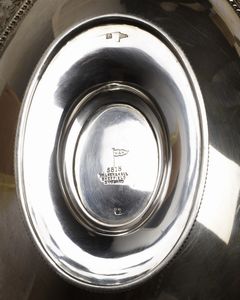 ARGENTIERE INGLESE DEL XIX-XX SECOLO : Legumiera in metallo argentato  - Asta Asta 367 | ARTE ANTICA E DEL XIX SECOLO Virtuale - Associazione Nazionale - Case d'Asta italiane